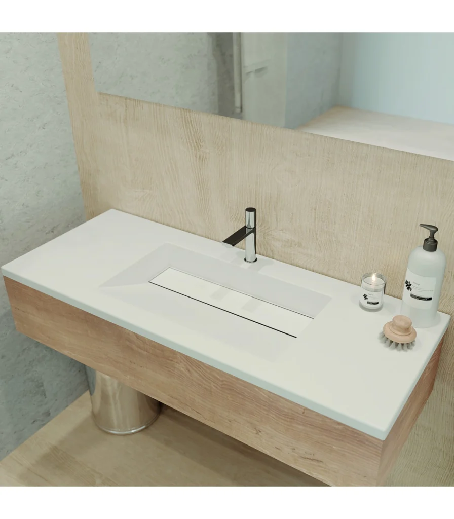 ENCIMERA CORIAN BAÑO