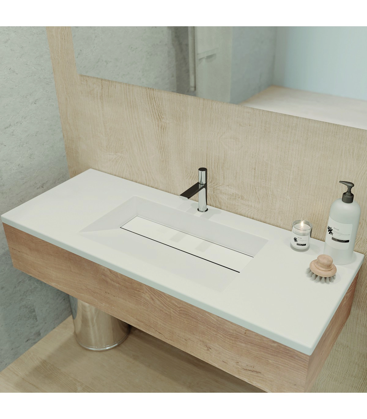 ENCIMERA CORIAN BAÑO